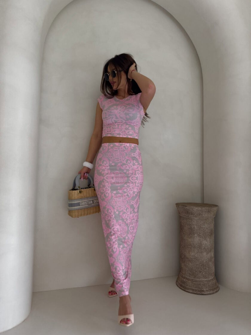 Komplet VISIT - różowy - obrazek 18