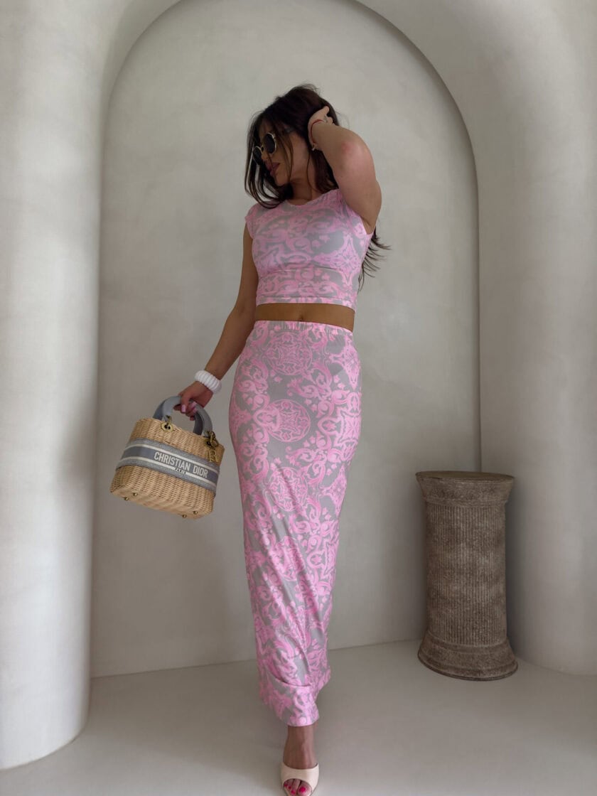 Komplet VISIT - różowy - obrazek 19